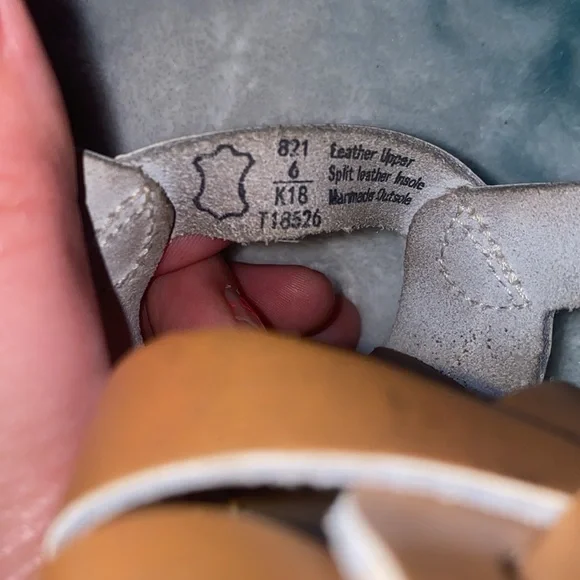 Toddler girl Saltwater sandals size 6 - Picture 5 of 7